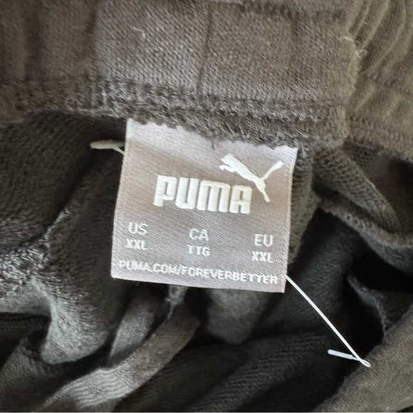 NWOT! PUMA Essentials Jogger Sweatpants Classic Black - Picture 5 of 8